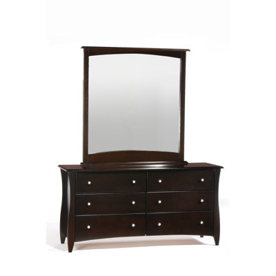 Clary Wood Wall Mirror