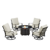Rico Outdoor 5 - Piece Conversation Set