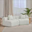 Canapé modulaire courbé Chenille-384162963