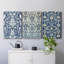 Ensemble de toiles tendues avec châssis de la meilleure collection de la collection Homure de William Morris de Morris Morris - Prêt à être accroché-2081388955