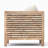 Fully Assembled Accent Chair with Distressed Wood-Grain Finish and Nailhead-Trimmed Armrests-664958693