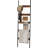 Wooden towel display rack