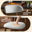 Chaise rembourrée en bois massif avec tabouret-1906270892