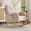 Fauteuil avec mousse haute densité, patins antidérapants et poche latérale pour une utilisation au bureau, bascule en douceur.-1313394527
