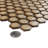 Hudson 1" Hex 11-7/8 " x 13-1/4 " Porcelain Mosaic Floor and Wall Tile-1574316006