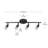Payton 19.7'' 4 -Light Fixed Track Track Kit with Dimmable and Adjustable Head