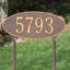Madison 1-Line Lawn Address Sign-430896475-430896479