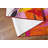 Florentia Floral Tufted Orange/Pink/Ivory Non-Slip Rubberback Area Rug-818180452