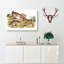 Grey Rabbits by J.W. Audubon - Wrapped Canvas-55313509