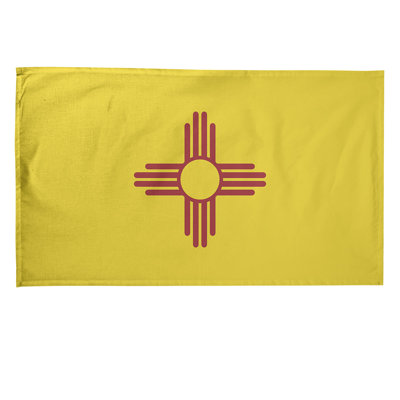Serviette de thé à drapeau new mexico