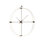 Delmori Skeleton Wall Clock