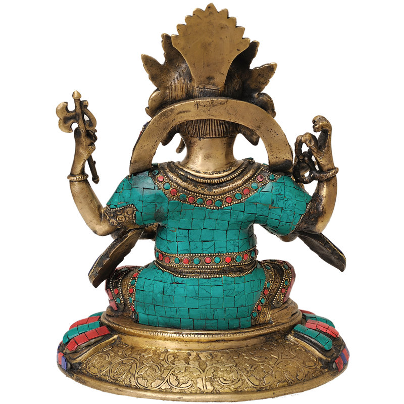 Lord Ganesha en laiton