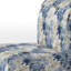 Rustic Victorian Brocade Victorian Motif - Chaise d'appoint de chalet rembourrée à motif floral-101858019