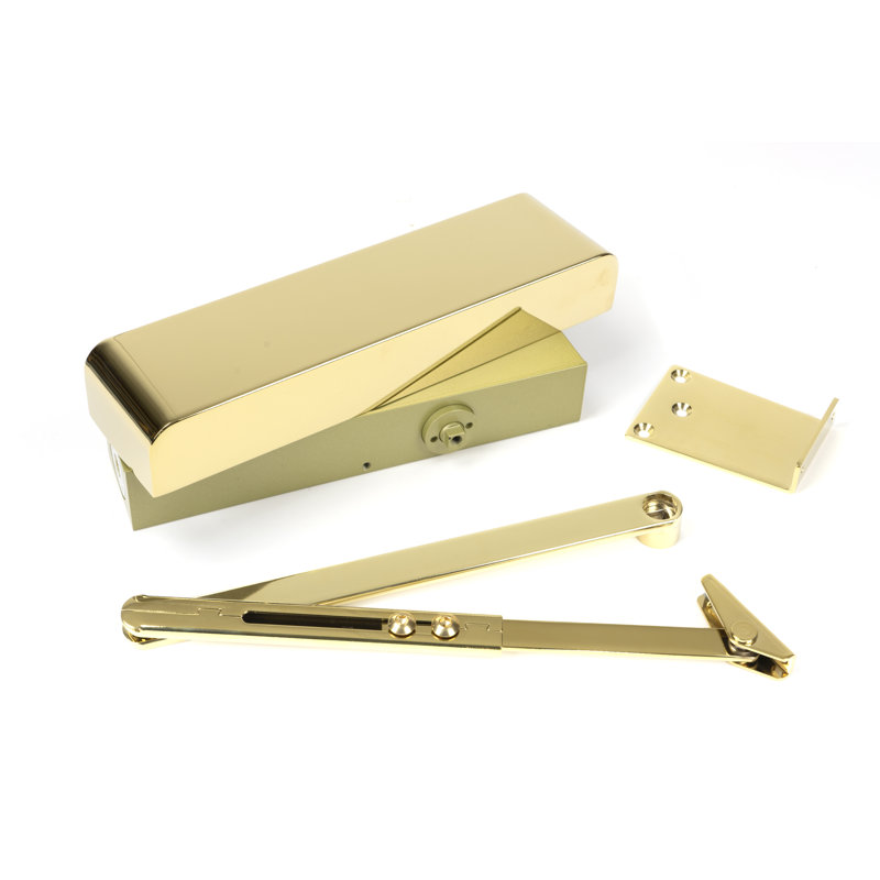 Door Closer & Cover Accessory, Polished Brass