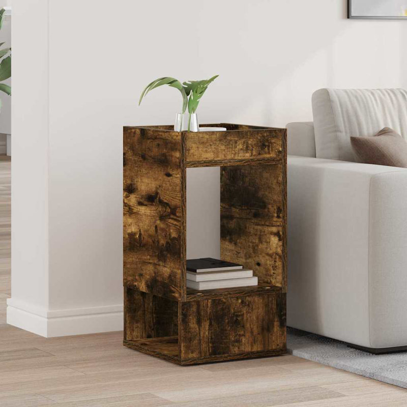End Table, Smoked Oak
