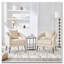 Chaise d'appoint rembourrée en velours-1167753842