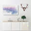 Colourful Mountains - Wrapped Canvas Painting-56639797