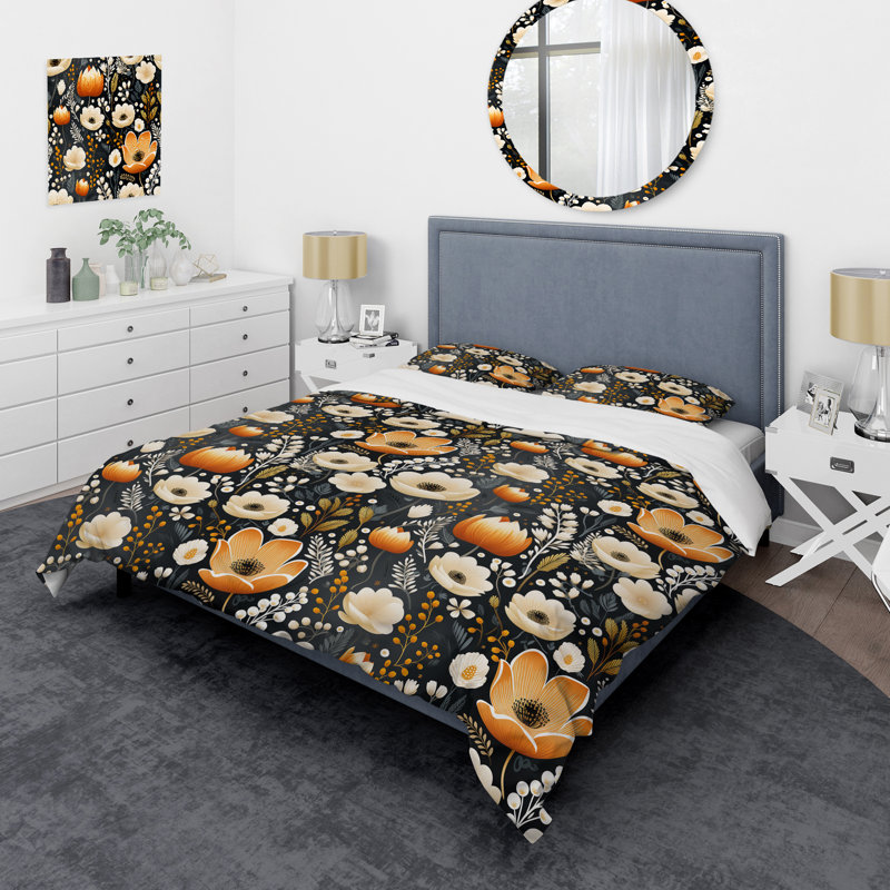 Ensemble de housse de couette Bohemian Bliss, Housse de couette pour très grand lit et 2 très
