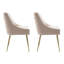Fauteuil en velours l 21,5 po Koblas-184706857