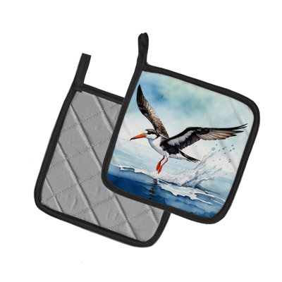 Paire de porte-casseroles noirs Skimmer
