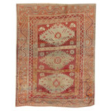 Oushak One-of-a-Kind 4'1" X 5'2" Area Rug