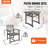 4 - Person Patio Dining Set with Square Table
