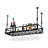 Floor Wine Bottle & Glass Rack-757451799