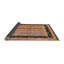 Tapis contemporain noir / bleu-1034289007