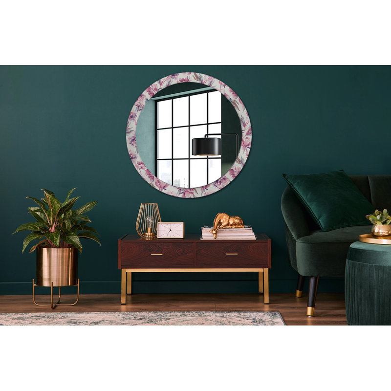 Huldar Glass Flat Wall Mirror