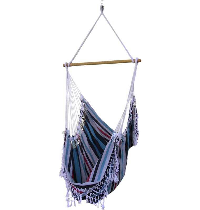 Edith Hanging Chair, Denim