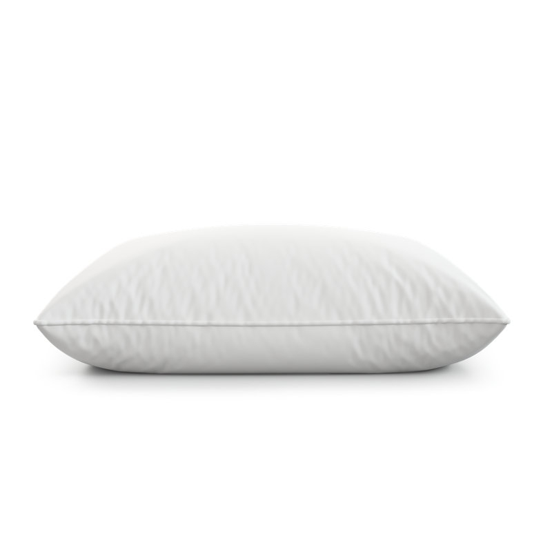 Extra Lofty Bed Pillows 2 Pack King Microfiber Polyester Fill White Hypoallergenic