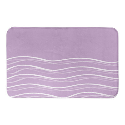 Linae Microfiber Non-Slip Bath Mat