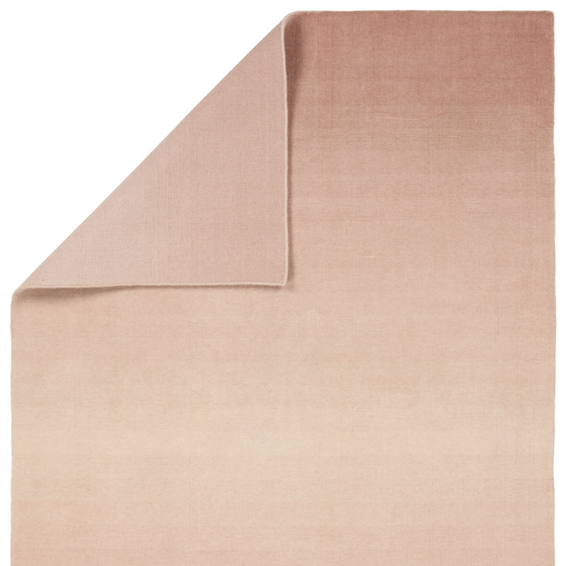 Jaipur Living Odion ARN04 Handwoven Ombre Green/Green Area Rug (12'X15'), Rectangle 12' x 15', Pink