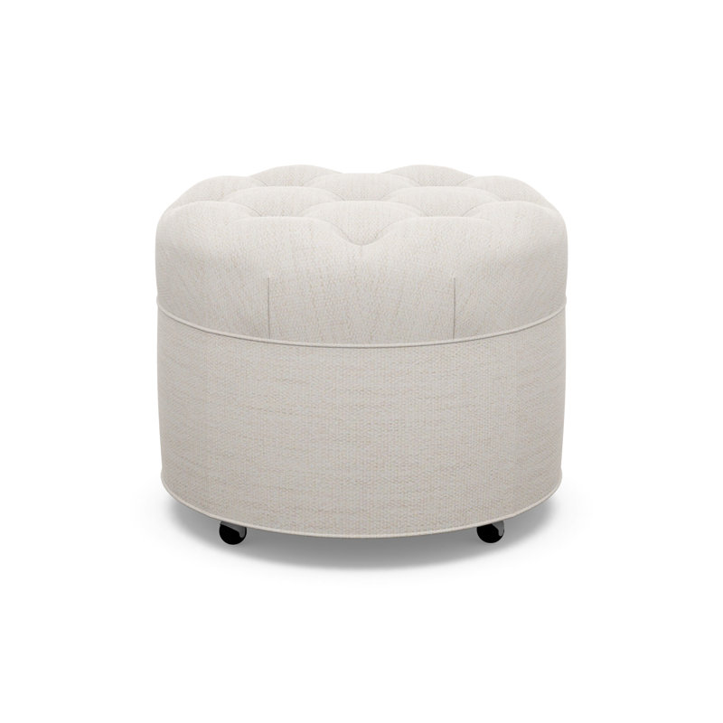 Round Tufted Ottoman, 3906-99