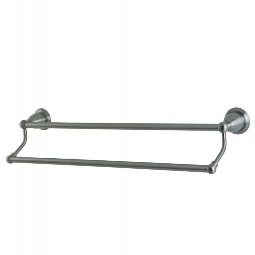 Heritage 24" Dual Towel Bar, Brushed Nickel