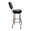 Tabouret de bar et de comptoir pivotant avec dossier Retro Home-48367129-18734015