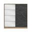 Armoire-penderie 2 portes avec 2 tiroirs-2045342445