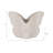 Ceramic Stoneware Planter with Embossed Butterfly Design and Sculpted Wings for Decorative Display-1258849314