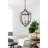 4 - Light Metal Chandelier, Hanging Light Fixture With Adjustable Chain For Kitchen Dining Room Foyer Entryway, Bulb Not Included