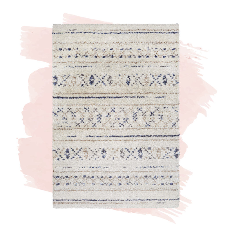 Becton Geometric Indoor Rug, Rectangle 2' x 3'11"
