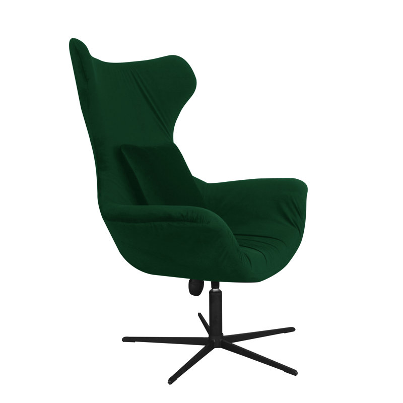 Swivel Lounge Chair, Bootle Green
