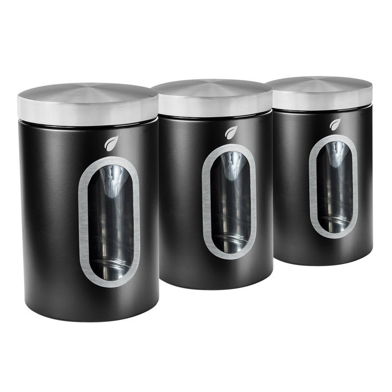 Saf-care Metal Canister - Set of 3