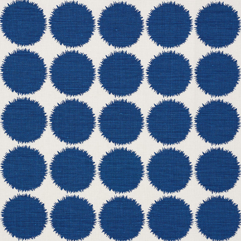 Schumacher x Studio Bon Fuzz Fabric, Navy