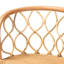 Tabouret de comptoir moderne et contemporain en rotin naturel