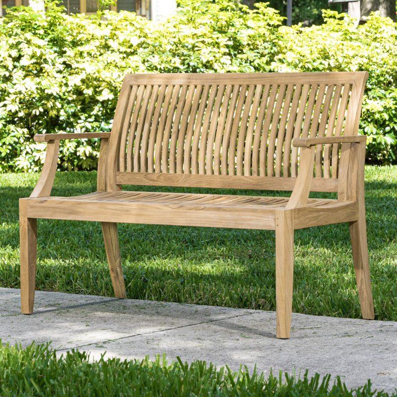 Outdoor Teak Bench