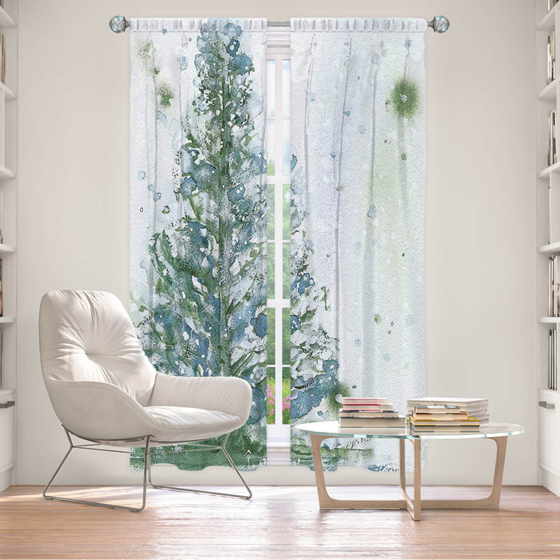 Rideau simple obscurcissant avec passe-tringle Delaughter, L 20 po x L 61 po