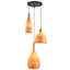 Luminaire suspendu en bambou 3 lumières Astacia