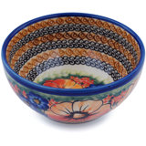 Bright Beauty Stoneware Rice Bowl
