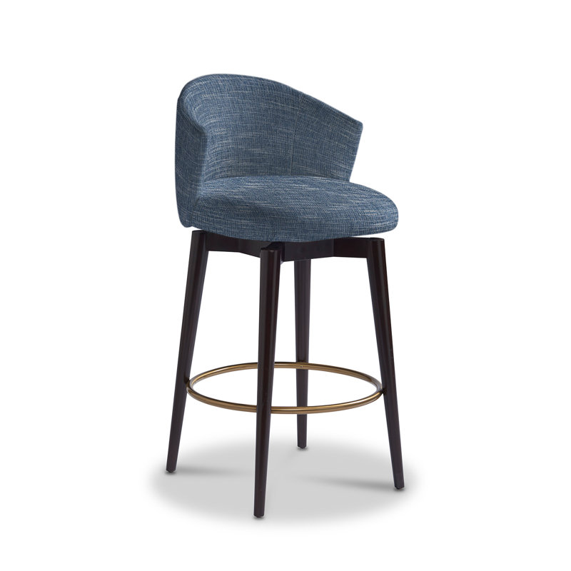 Luna Bar Stool, Bar Stool (30” Seat Height), Cobalt, Legends