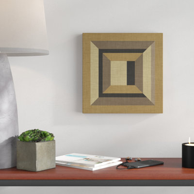«Geometric Perspective V» par June Erica Vess - Impression sur toile